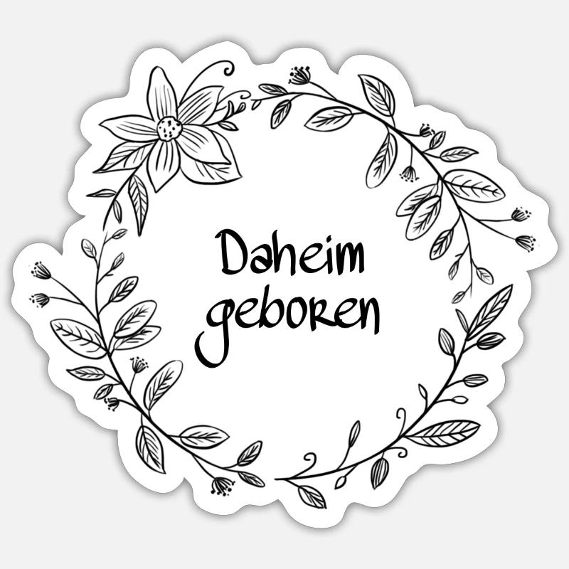 Sticker Größe S (10 x 10 cm) - 