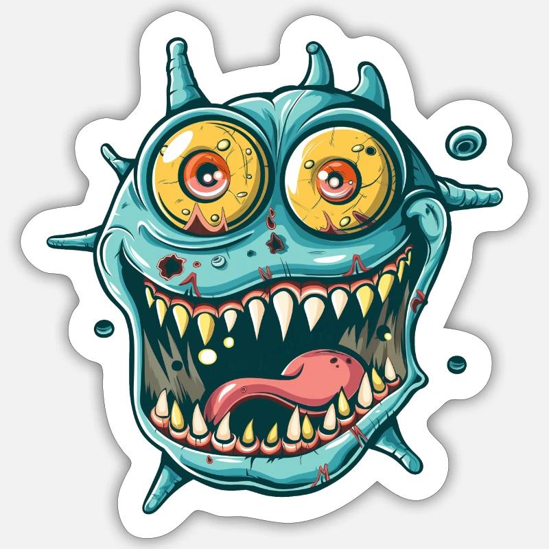 Sticker taille S (10 x 10 cm) - 