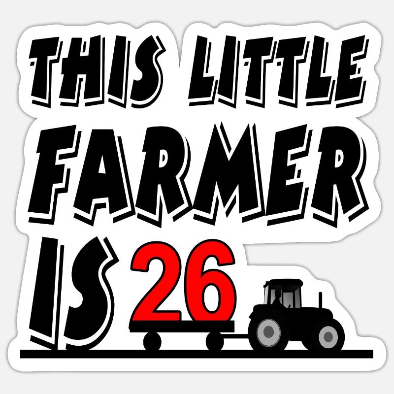 Bauer Sticker Größe S (10 x 10 cm)