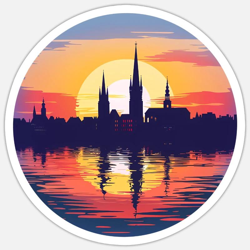 Sticker Größe S (10 x 10 cm) - 