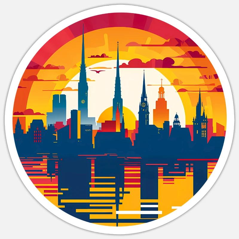 Sticker Größe S (10 x 10 cm) - 
