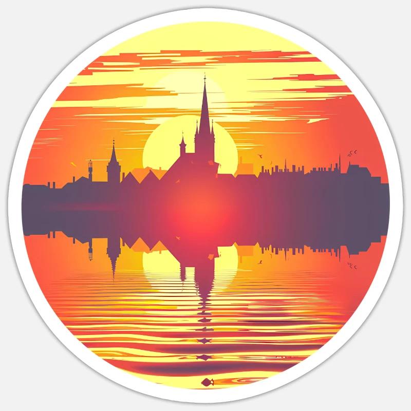 Sticker Größe S (10 x 10 cm) - 