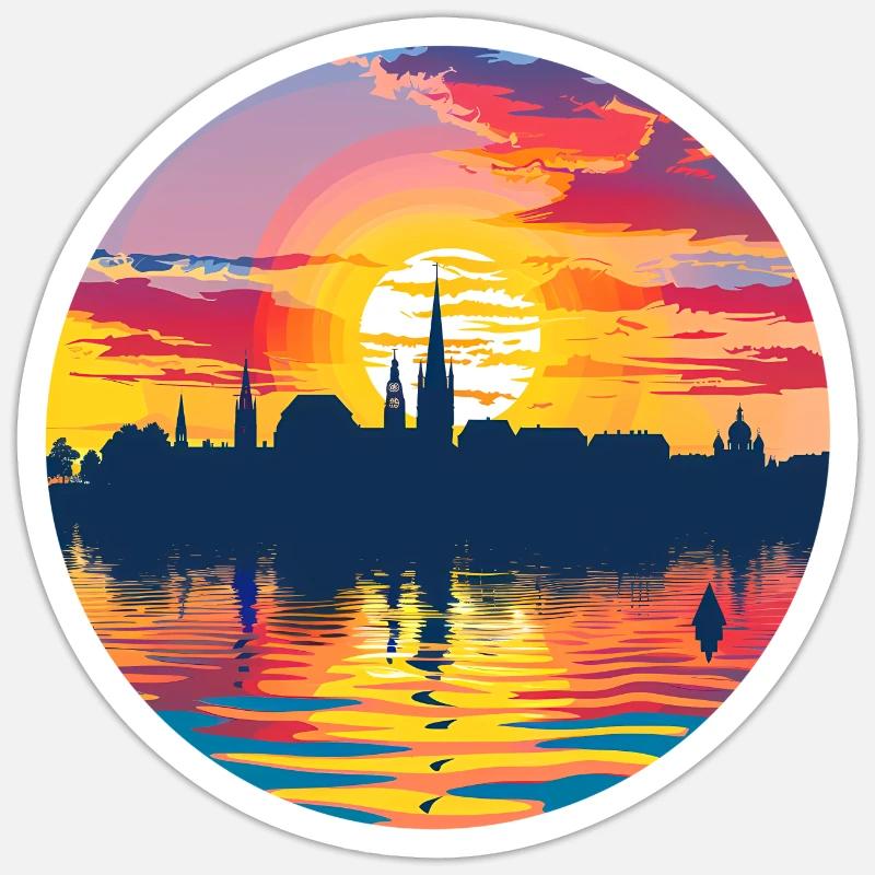 Sticker Größe S (10 x 10 cm) - 