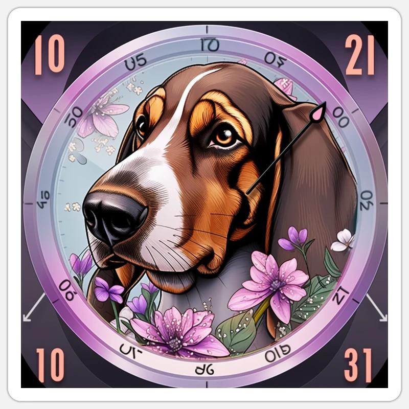 Immer bereit - Sticker Größe S (10 x 10 cm) - Mattweiß
