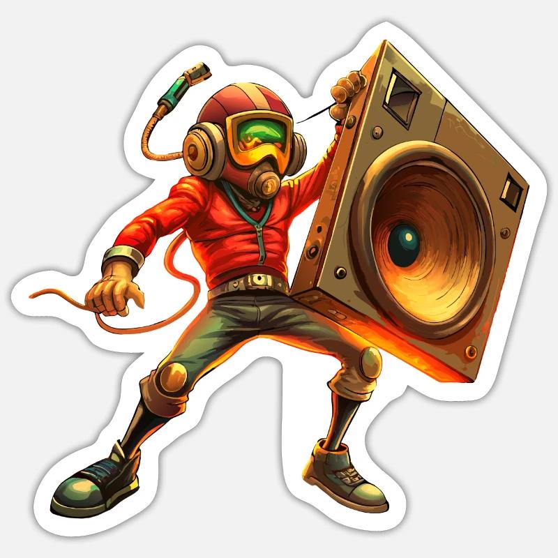 Sticker Größe S (10 x 10 cm) -