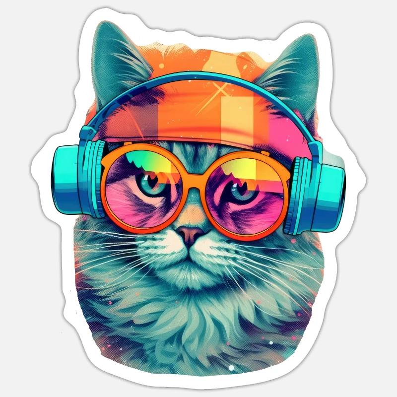 Sticker taille S (10 x 10 cm) - 