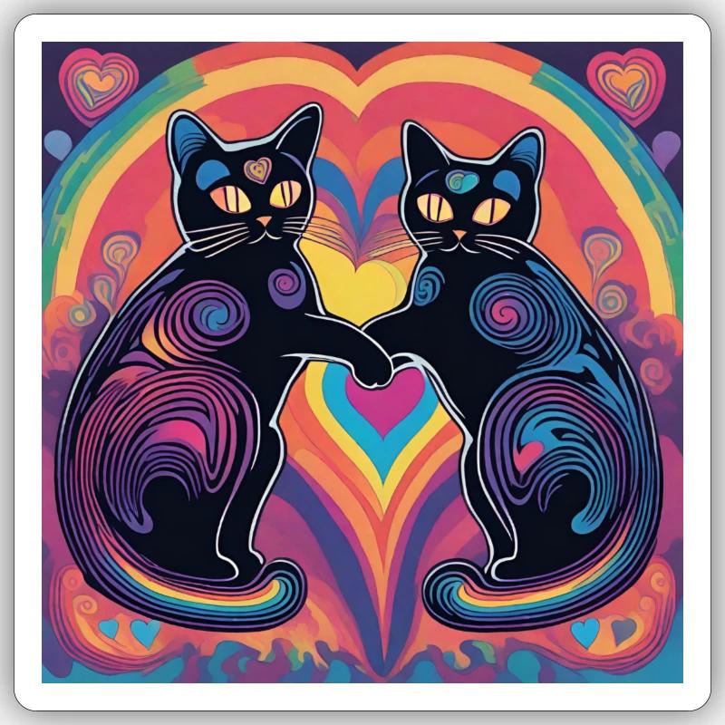 Sticker Größe S (10 x 10 cm) - 