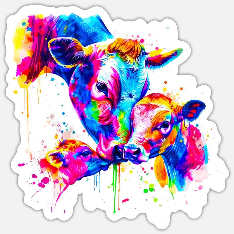 Sticker Größe S (10 x 10 cm) - 