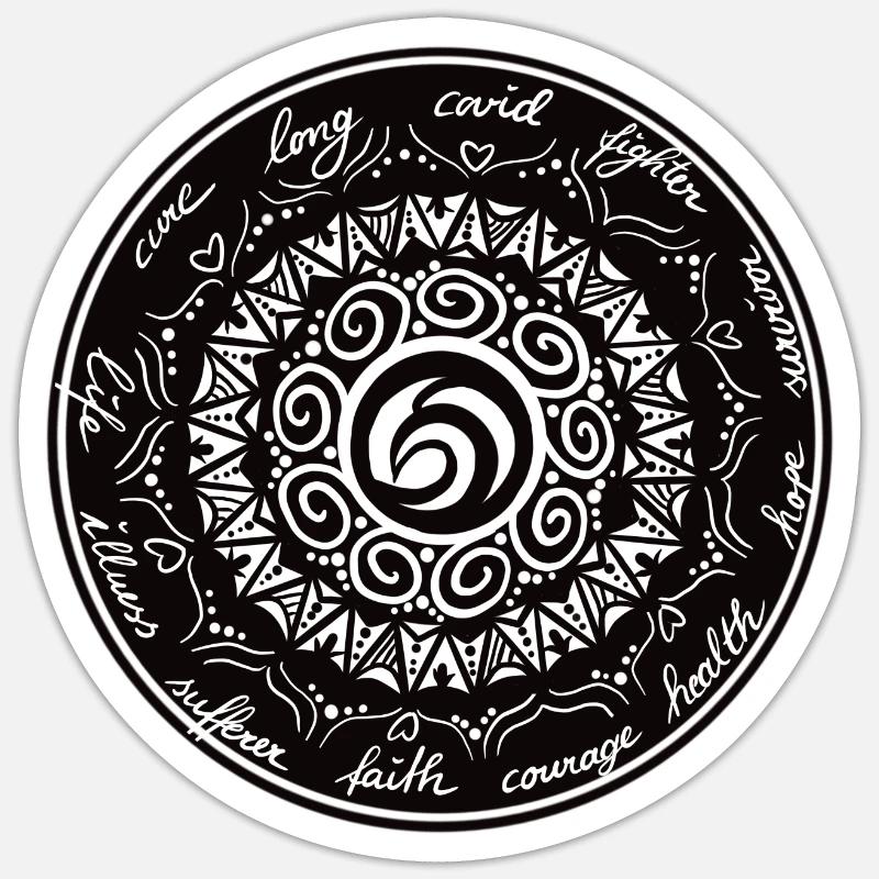 Sticker taille S (10 x 10 cm) - 