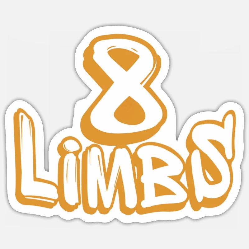 Muay Thai - Sticker Größe S (10 x 10 cm) - Mattweiß