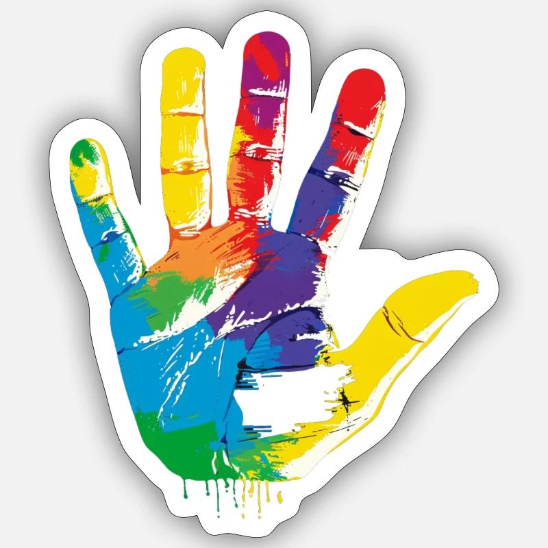 Sticker Größe S (10 x 10 cm) - 