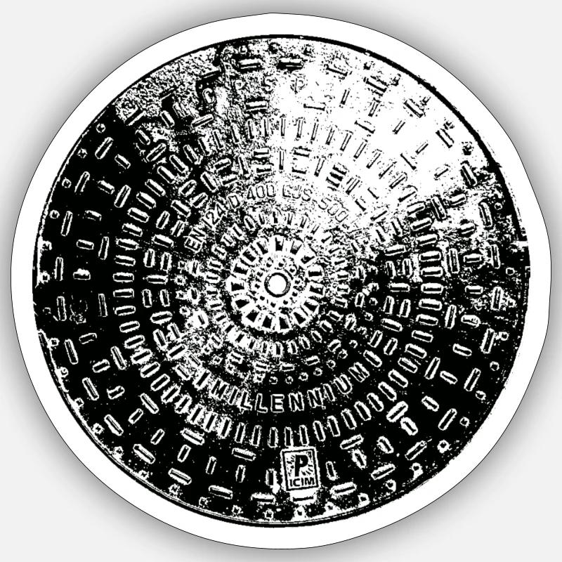 Millennium Sticker Größe S (10 x 10 cm)