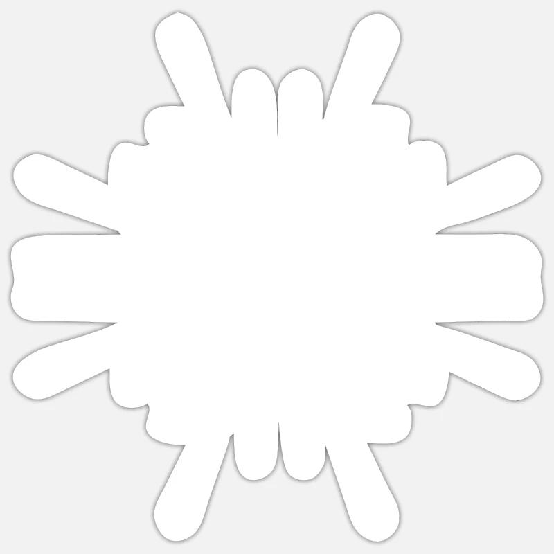 Prothésiste dentaire comme métier - Sticker taille S (10 x 10 cm) - blanc mat
