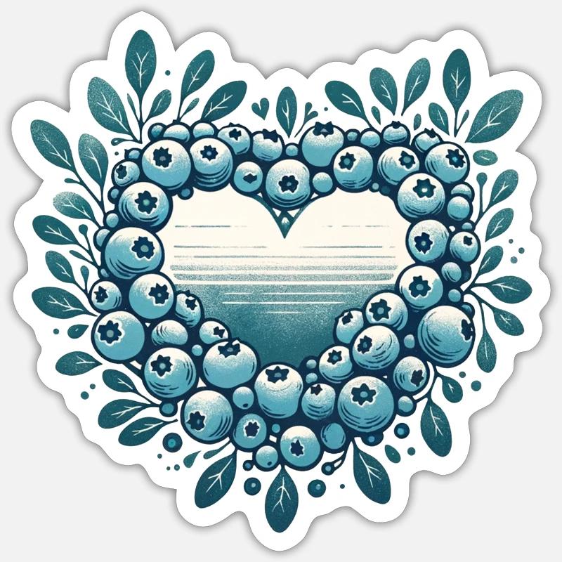 Bleuets Sticker taille S (10 x 10 cm)