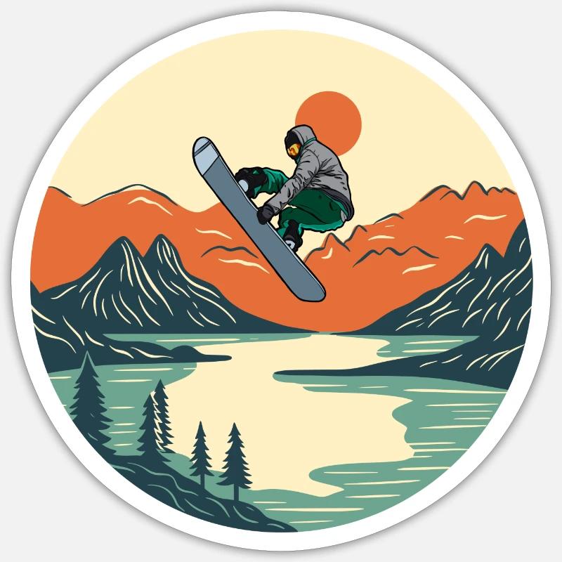 Sticker Größe S (10 x 10 cm) - 