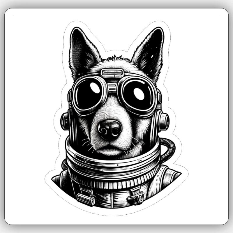 Sticker taille S (10 x 10 cm) - 