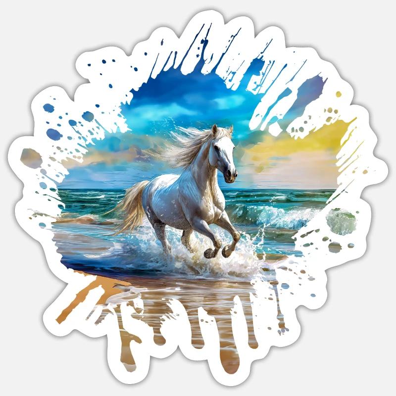 Sticker Größe S (10 x 10 cm) - 