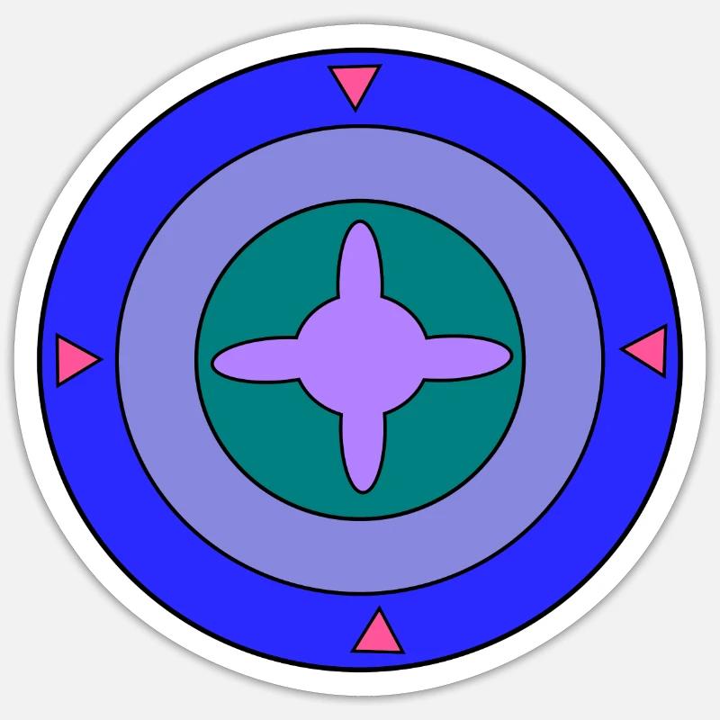 Sticker taille S (10 x 10 cm) - 