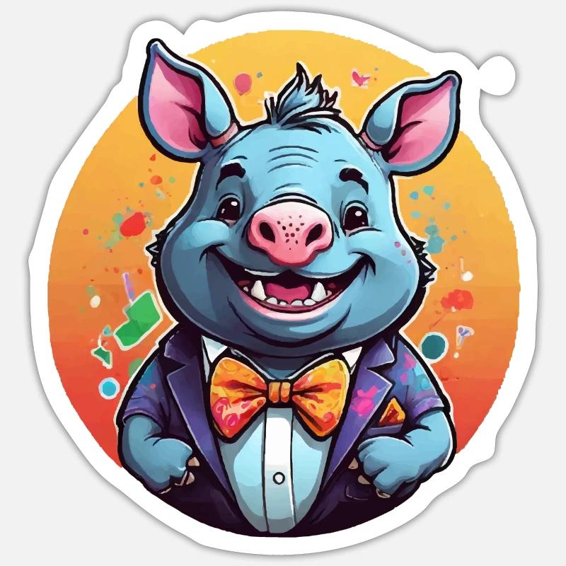 Sticker taille S (10 x 10 cm) - 