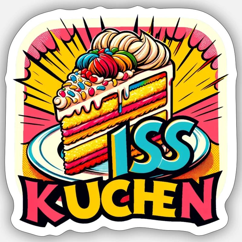 Sticker Größe S (10 x 10 cm) - 