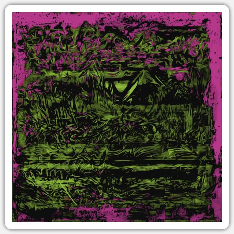 Tech-Nech - Sticker Größe S (10 x 10 cm) - Mattweiß