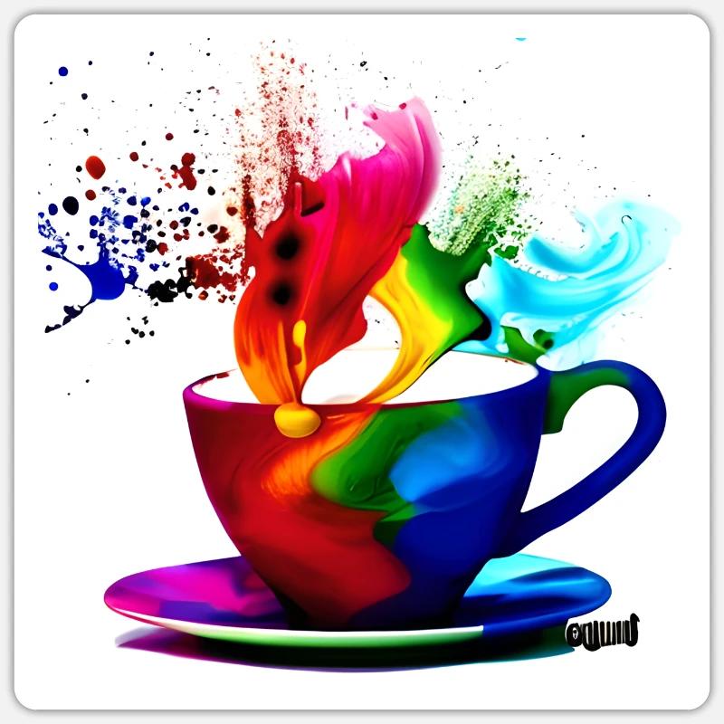 Sticker Größe S (10 x 10 cm) - 