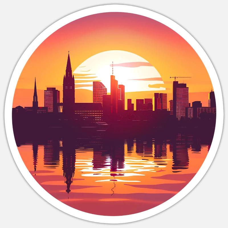 Sticker Größe S (10 x 10 cm) - 