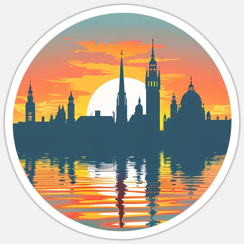 Sticker Größe S (10 x 10 cm) - 