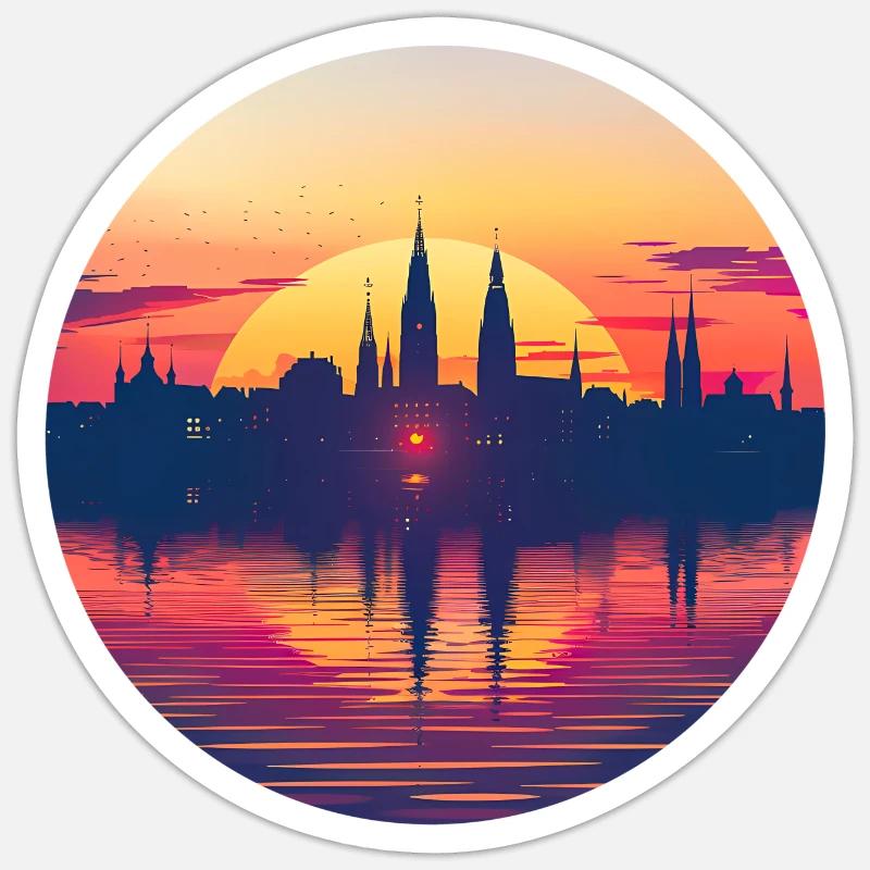 Sticker taille S (10 x 10 cm) - 