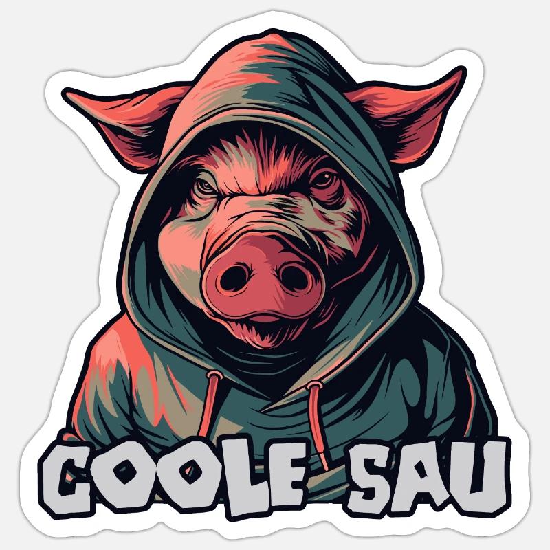 Sticker Größe S (10 x 10 cm) - 