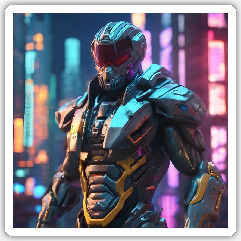 KRIEGER DER DUNKLEN SEITE Sticker Größe S (10 x 10 cm)