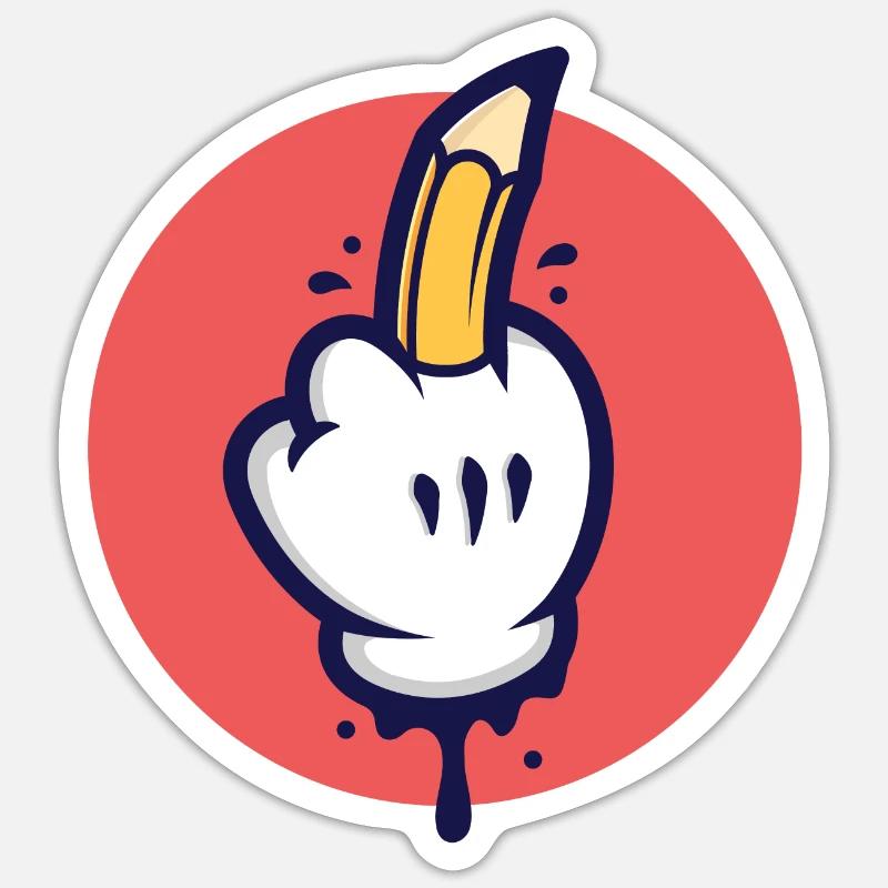 Sticker taille S (10 x 10 cm) - 