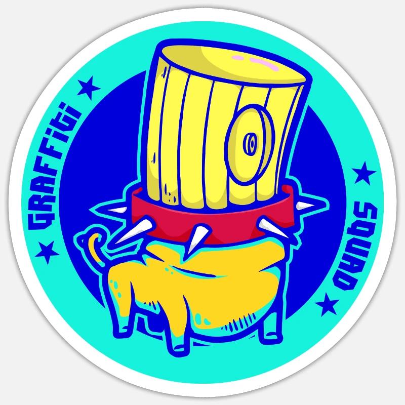 Sticker Größe S (10 x 10 cm) - 