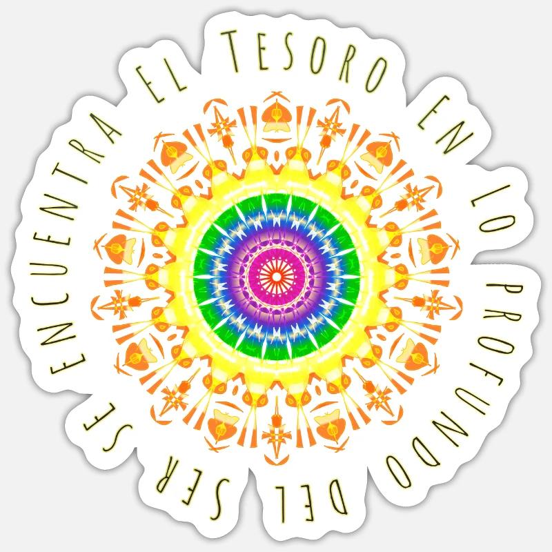 Der Schatz Sticker Größe S (10 x 10 cm)