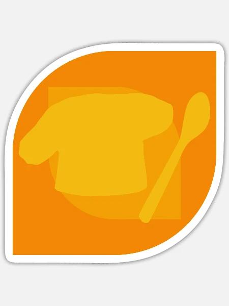 Backen Bäckerei Bäcker - Sticker Größe S (10 x 10 cm) - Mattweiß