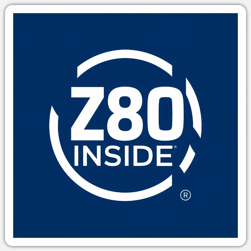Z80 Inside Sticker size S (10 x 10 cm)
