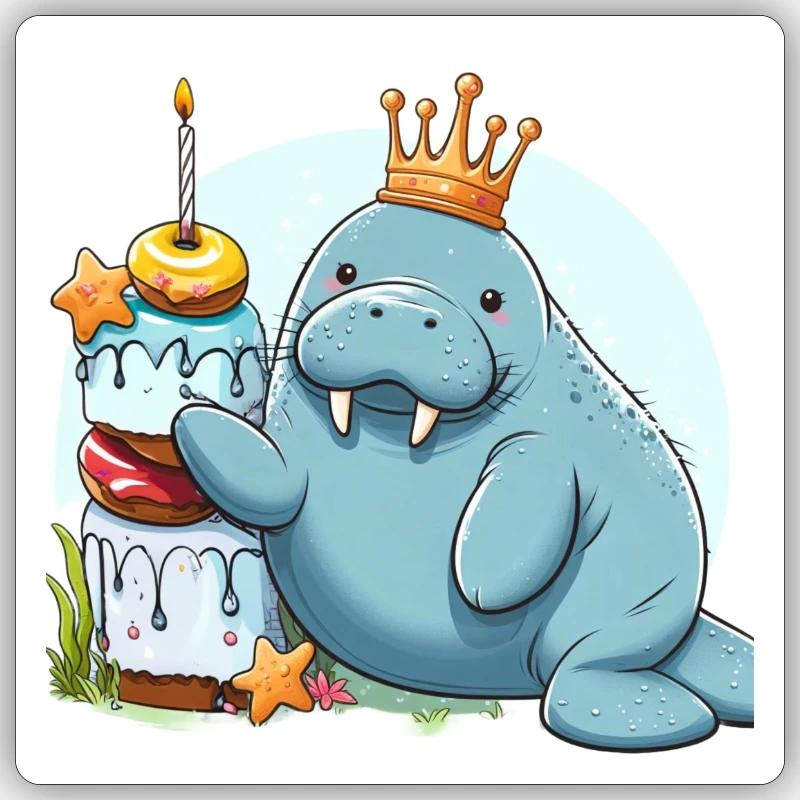 Sticker Größe S (10 x 10 cm) - 