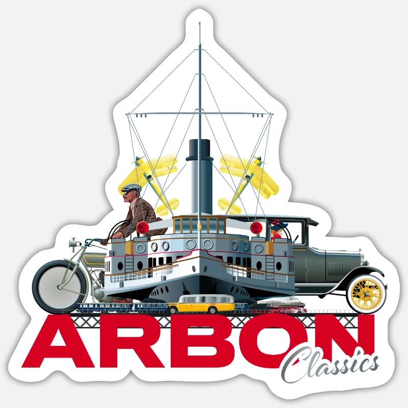 ARBON Classics Sticker Größe S (10 x 10 cm)