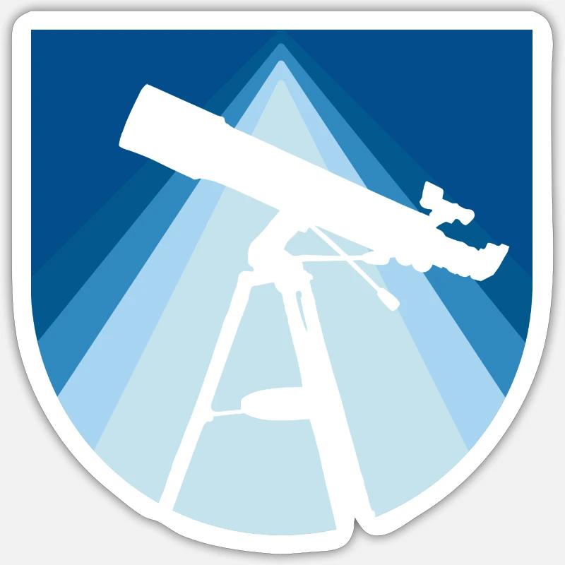 Celestial Body Physics Sticker size S (10 x 10 cm)