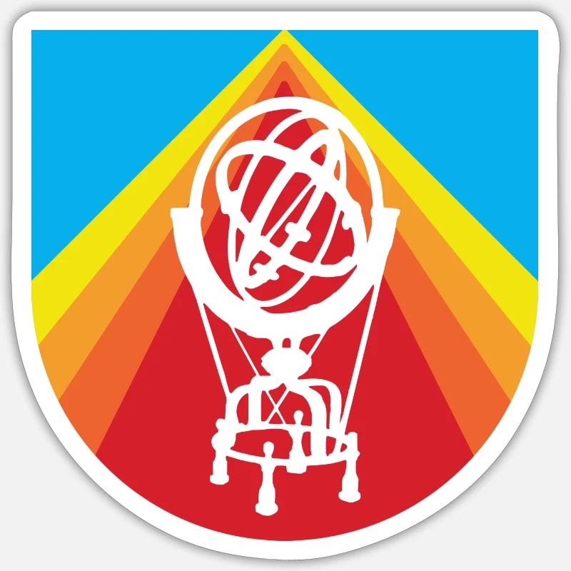 Astrophysics Celestial Bodies Astrophysics Sticker size S (10 x 10 cm)