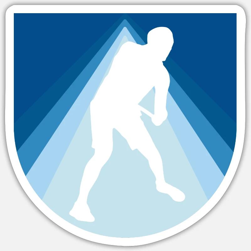 Disque de frisbee - Sticker taille S (10 x 10 cm) - blanc mat