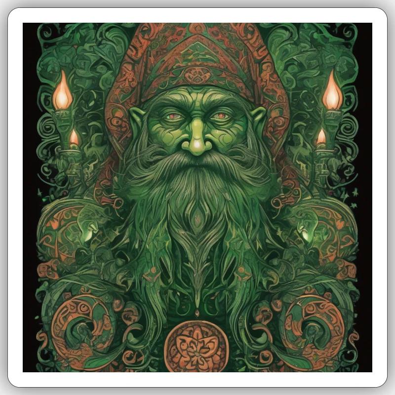 A dwarf Sticker size S (10 x 10 cm)