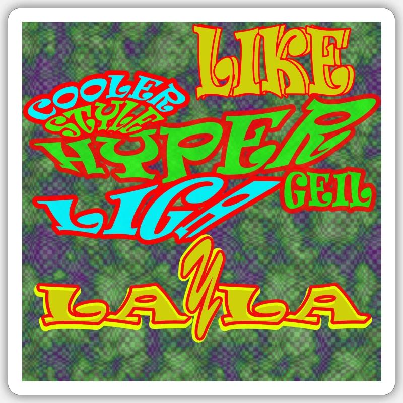 Style LAYLA Sticker size S (10 x 10 cm)