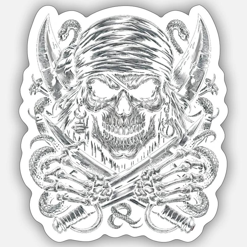 Sticker Größe S (10 x 10 cm) - 