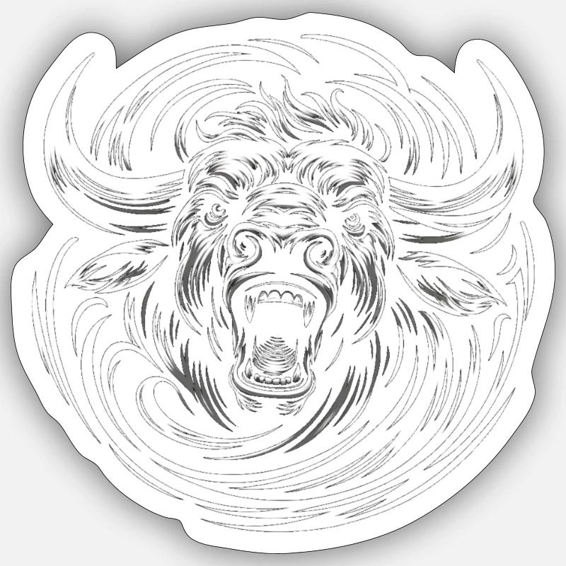 Sticker taille S (10 x 10 cm) - 