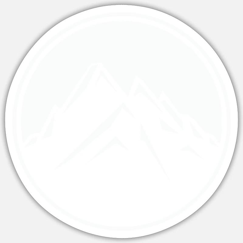 mountains Sticker size S (10 x 10 cm)