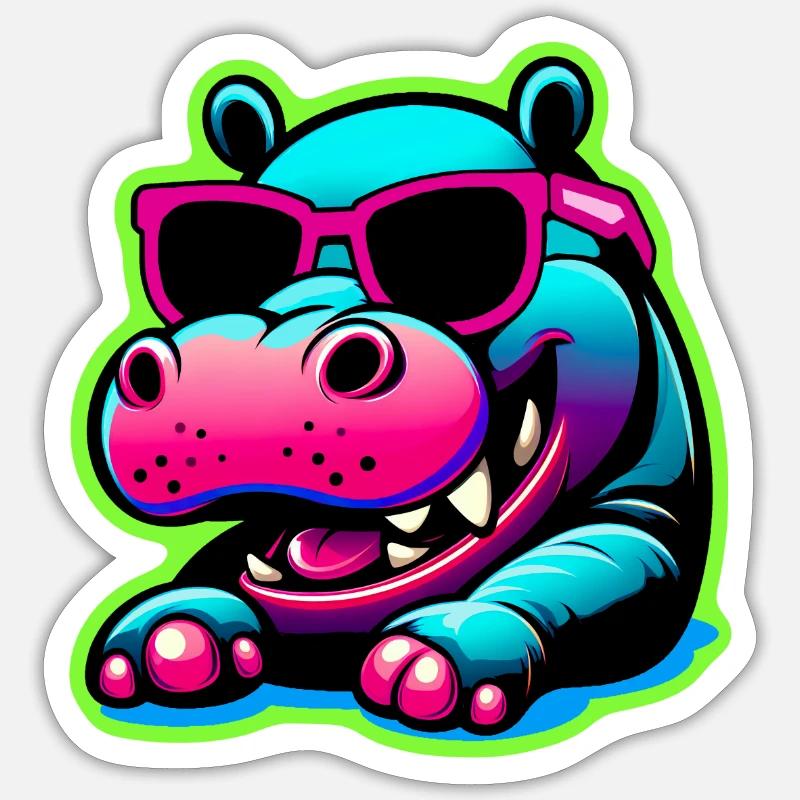 Sticker taille S (10 x 10 cm) - 