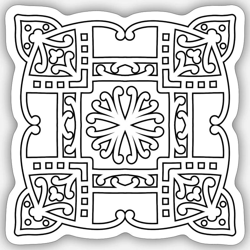 Sticker taille S (10 x 10 cm) - 