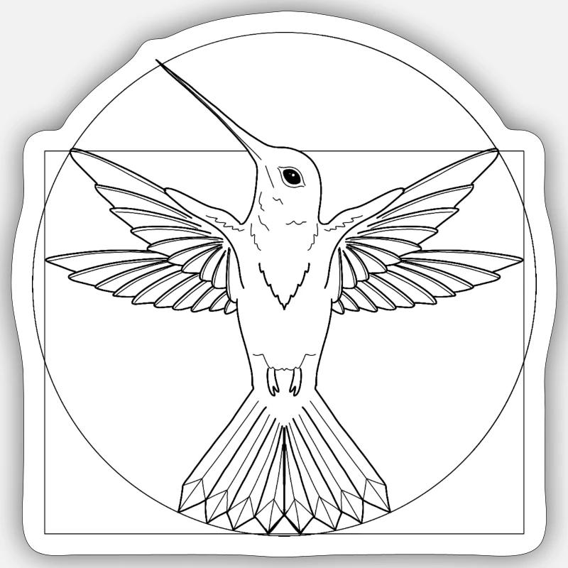 Sticker taille S (10 x 10 cm) - 