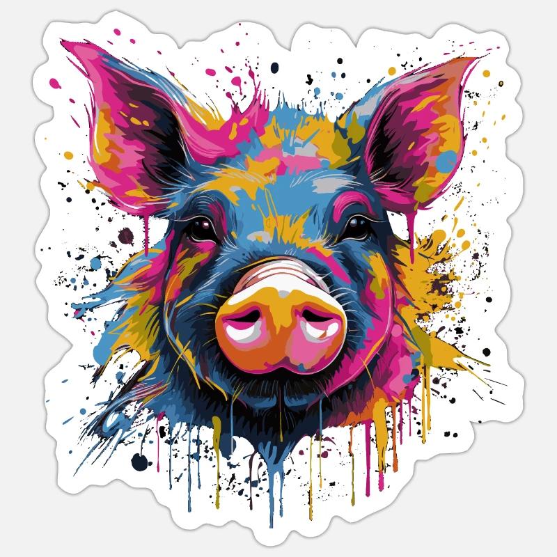 Sticker Größe S (10 x 10 cm) - 